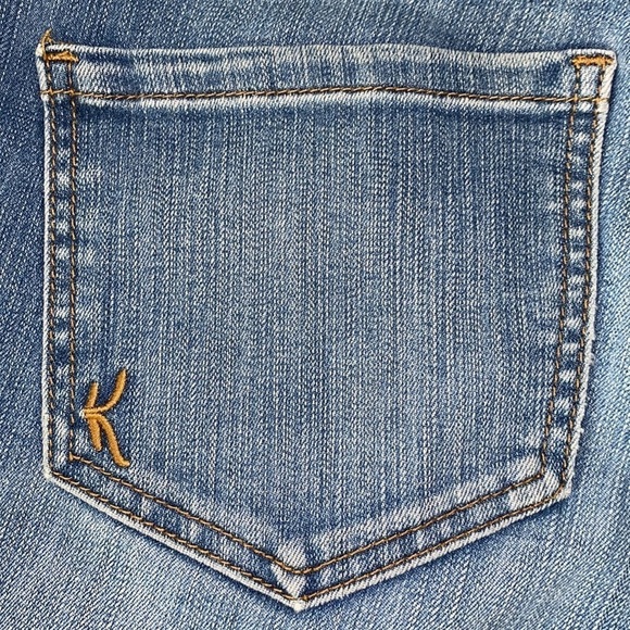 Kut From The Kloth Straight Leg Mid Rise Stretch Jeans - Picture 11 of 14